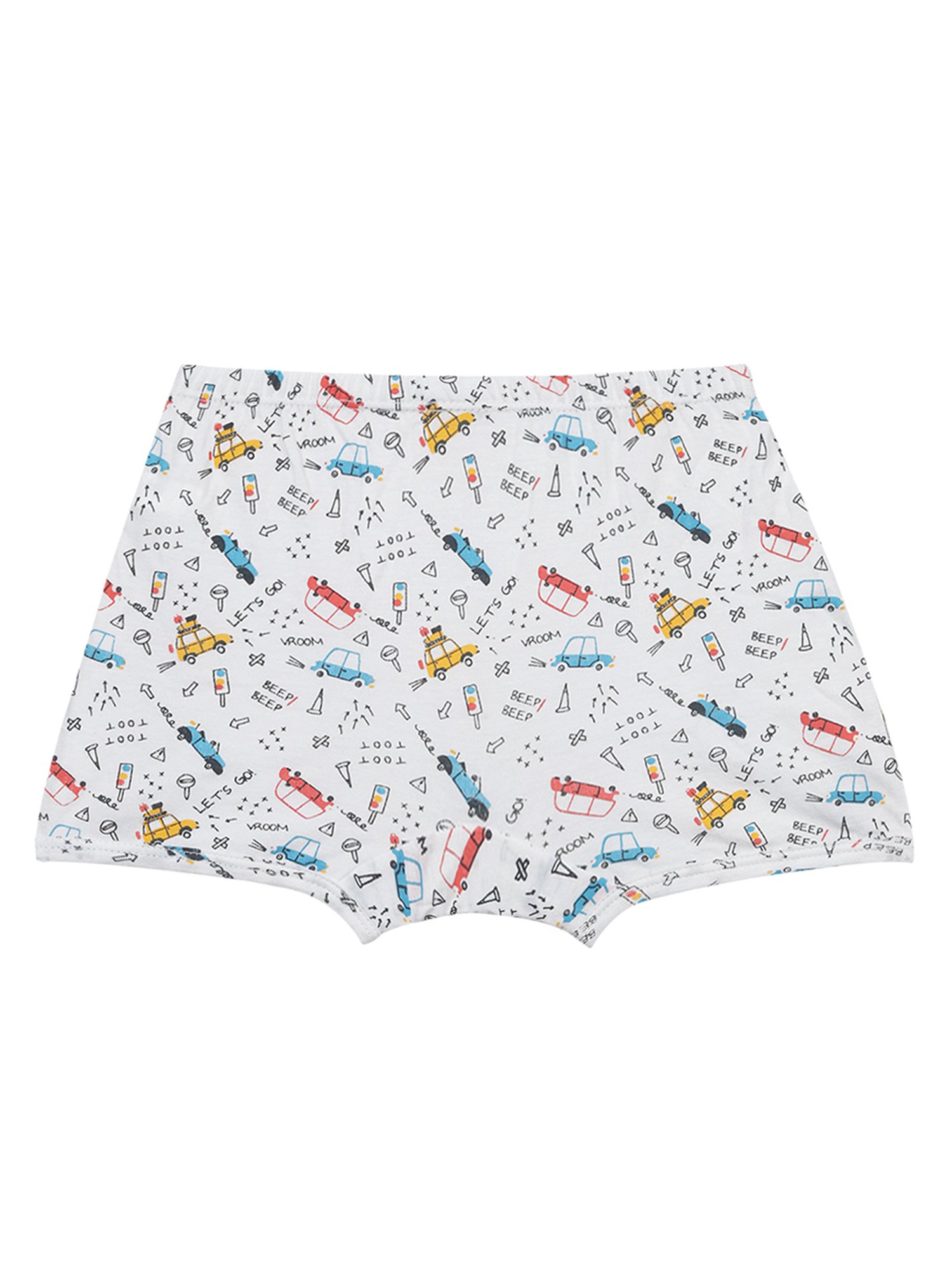 Bumzee Kids Multicolor Printed Shorts (Pack Of 3)