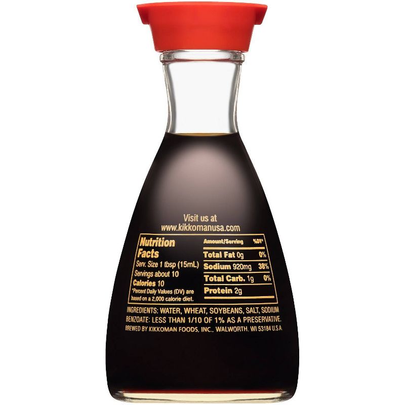 Kikkoman Traditionally Brewed Soy Sauce - 5 fl oz