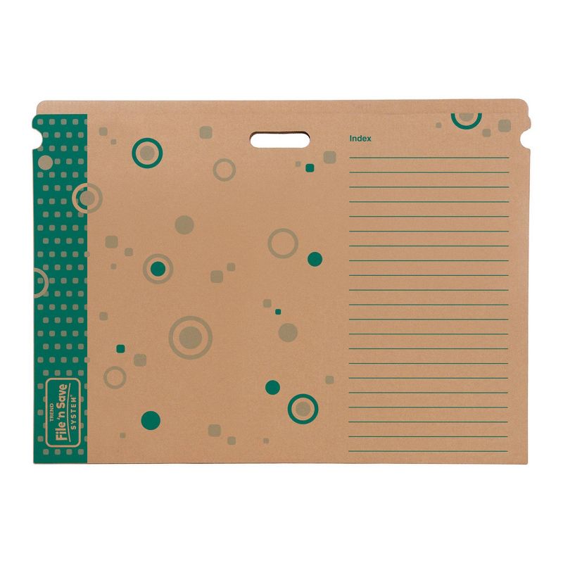 6pk Chart Sturdy Folder File 'N Save System - TREND
