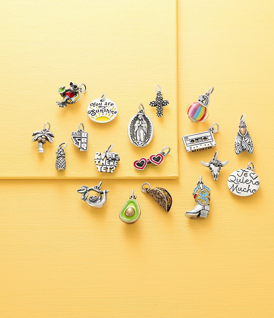 James Avery Tia Embellished Heart Charm