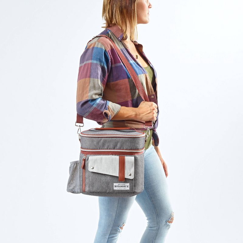 Fit & Fresh Foundry Wickenden Lunch Kit Set - Gray