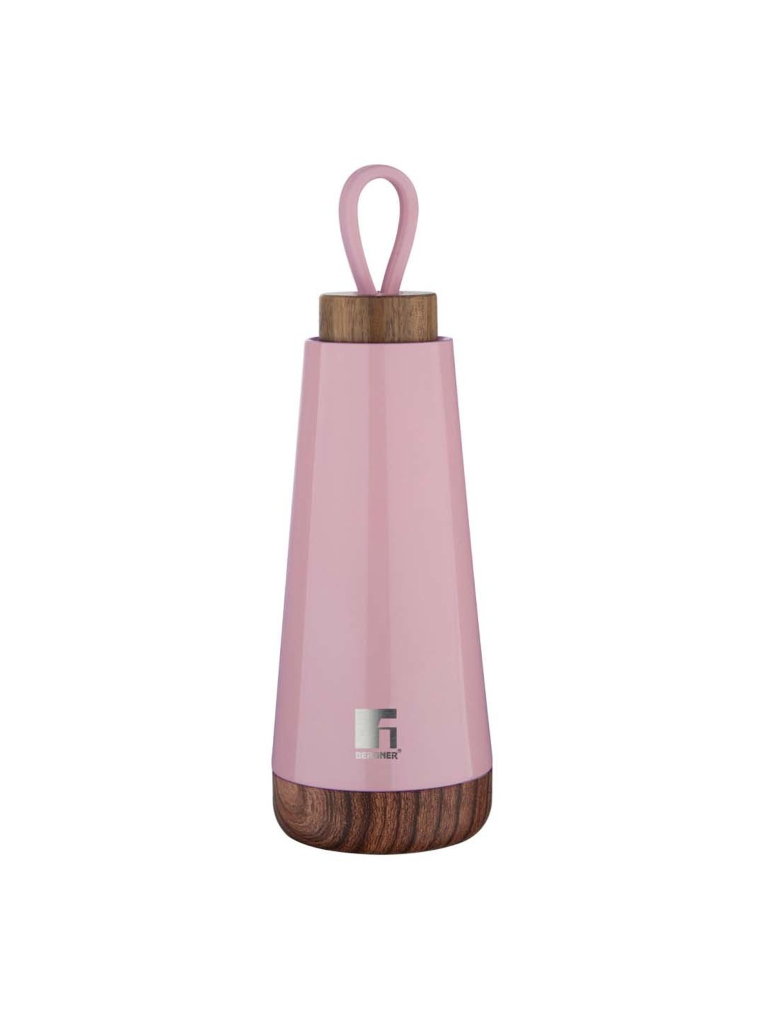 Bergner Walking Pink Stainless Steel Thermosteel Hot and Cold Bottle (0.37 L)