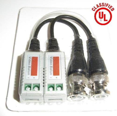 128 (64 Pack of 2) Mini CCTV BNC Video or audio Balun (DSC-TP2AL)