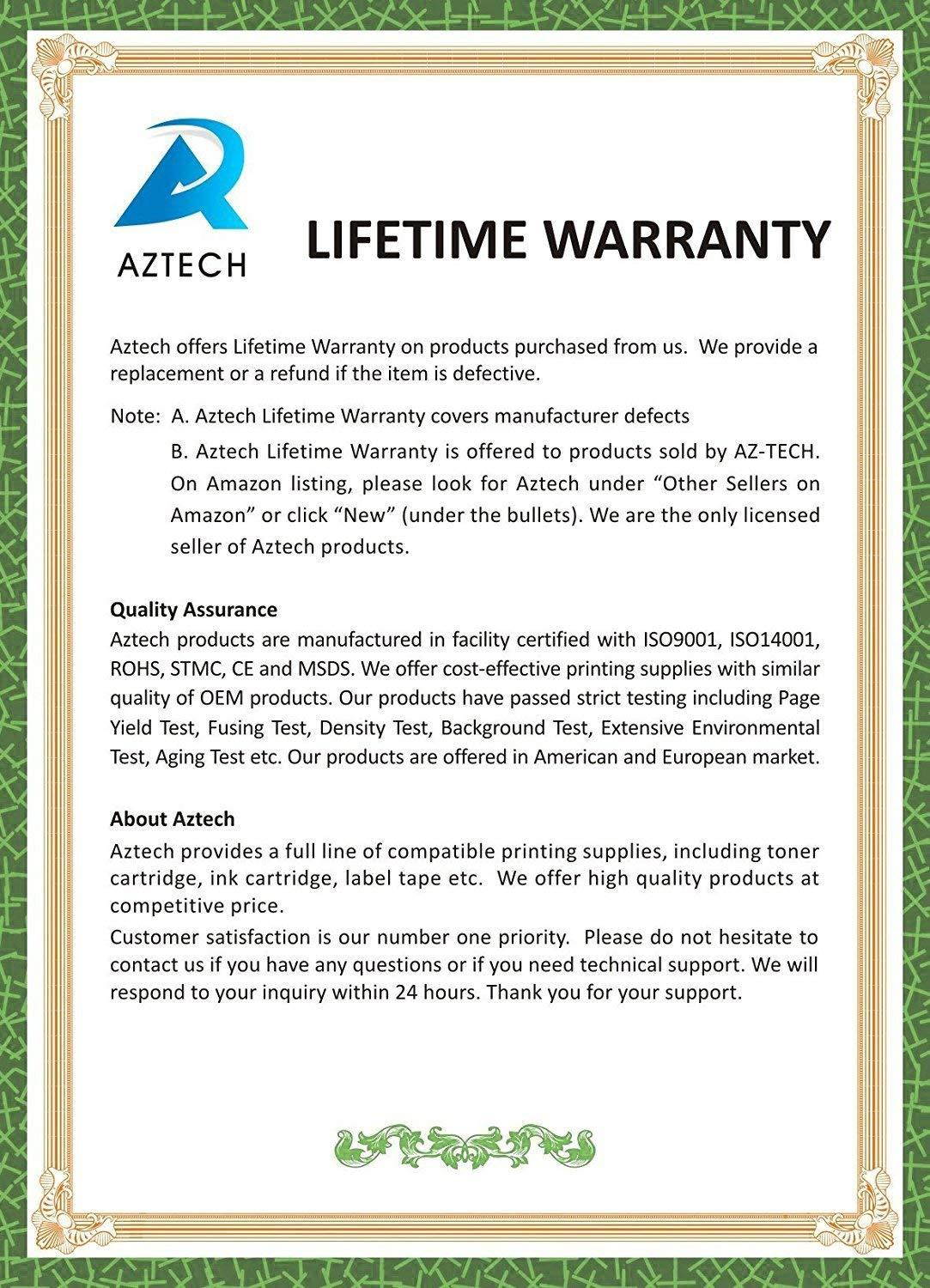 Aztech 2 Packs 05A CE505A Compatible 05A Toner Cartridge Replaces HP 2035 HP 05A CE505A HP Laserjet P2055DN P2035N P2055D P2055X Laserjet P2055 P2035 P2030 P205 2035 2055 Toner Ink Black