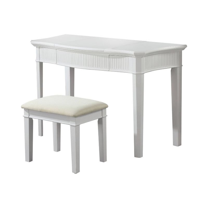 Salisbury Vanity w/Mirror White - Chique