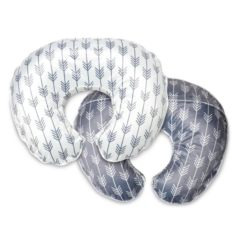 Boppy Boutique Nursing Pillow Cover - Gray Arrows