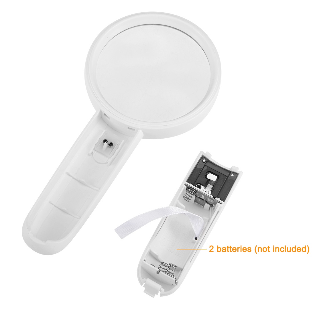 Magnifying Glass with Light, 3X LED Illuminated Handheld Magnifier 300% Loupe with Handle,for Book and Newspaper ,, Jewelry, Antiques, Coins, Rocks, Stamps, Watches, Repair