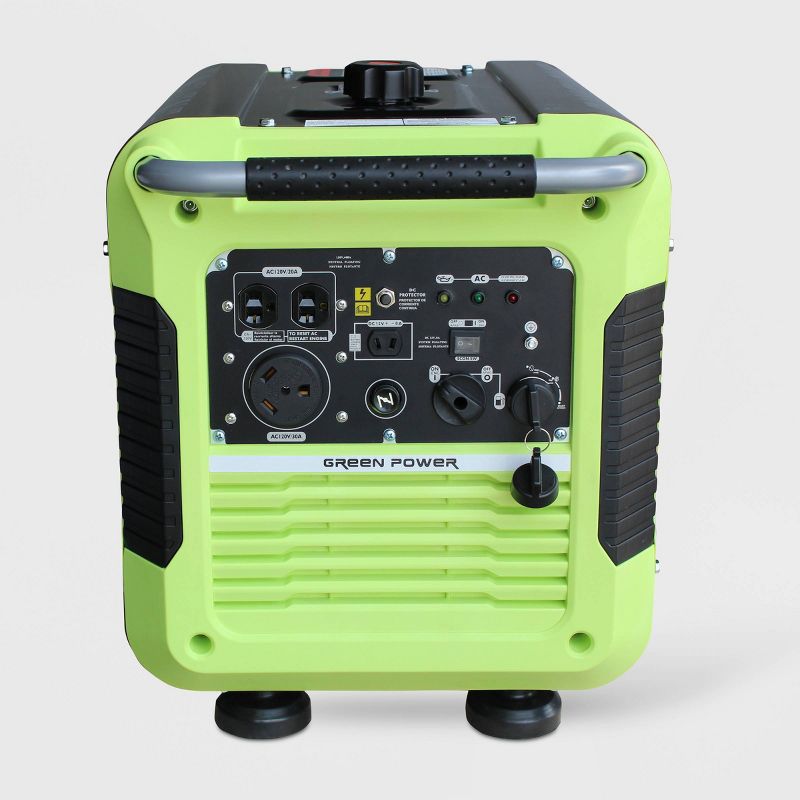 WEN PC1123 100ft 12-Gauge Heavy-Duty SJTW Outdoor 12/3 Extension Cord w/ 5-15R Light-Up Outlet