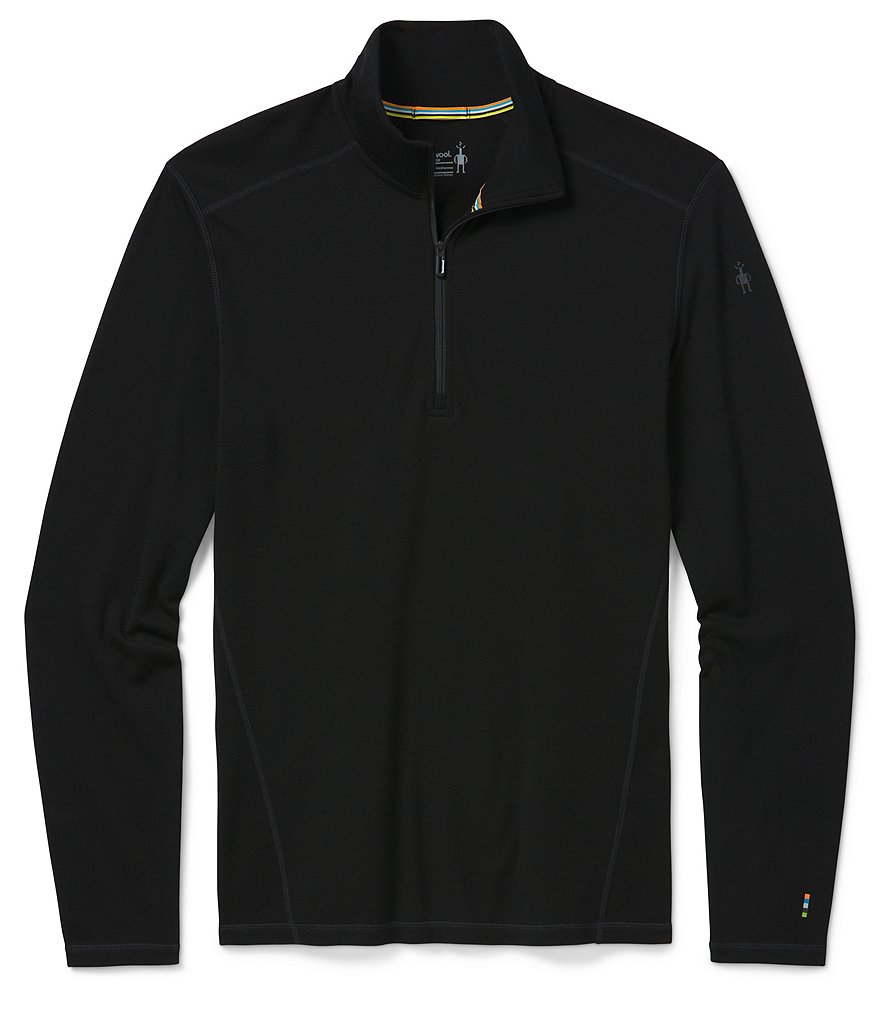 SmartWool Slim-Fit Merino 250 Baselayer Solid Quarter-Zip Pullover
