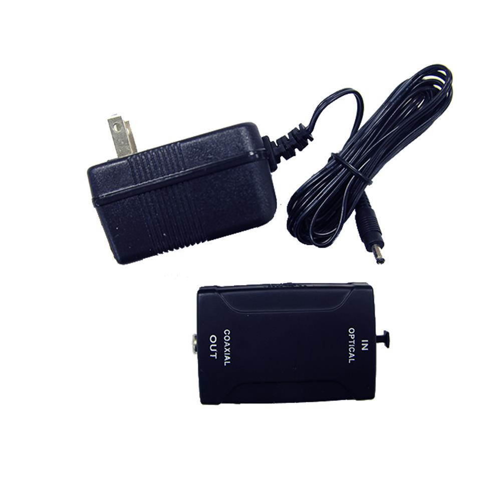 Seismic Audio - SA-T2CCon1 - Optical Digital to Coaxial Audio Converter - Pro/Home Audio