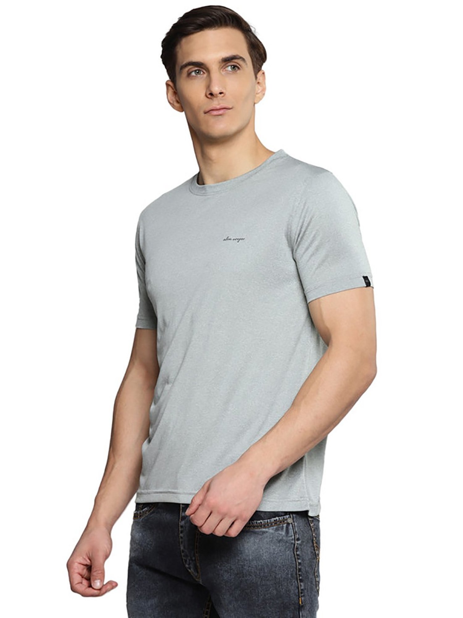 Allen Cooper Grey Crew T-Shirt