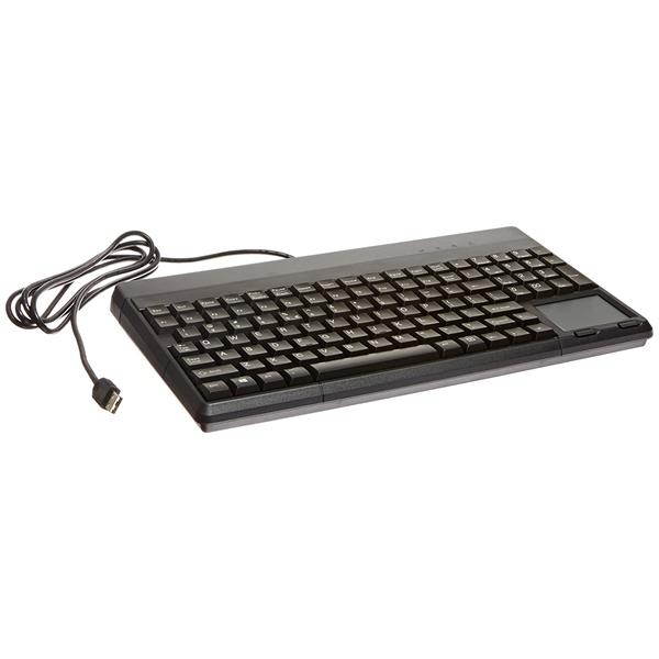 Mini i10 2.4G Air Mouse Wireless Keyboard with Touchpad Black