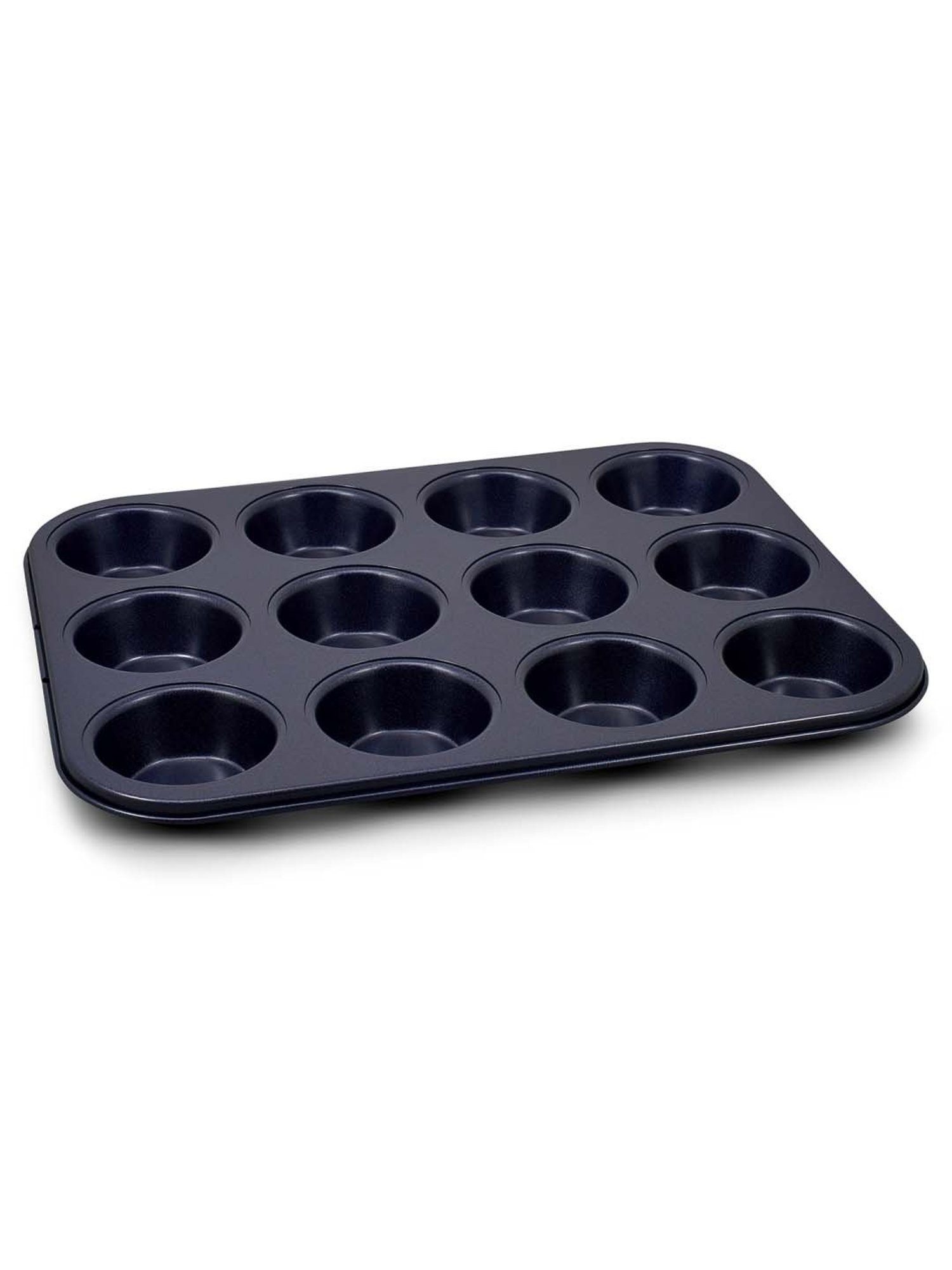 Zyliss Black Carbon Steel 351 cm Non-Stick 12-In-1 Muffin Pan
