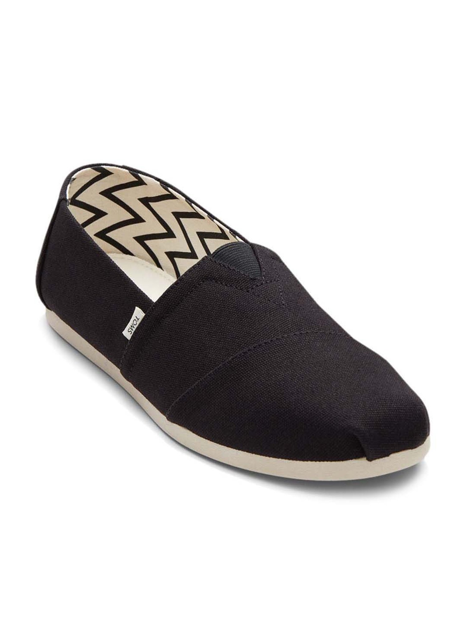 TOMS Men's Alpargata Black Shoes