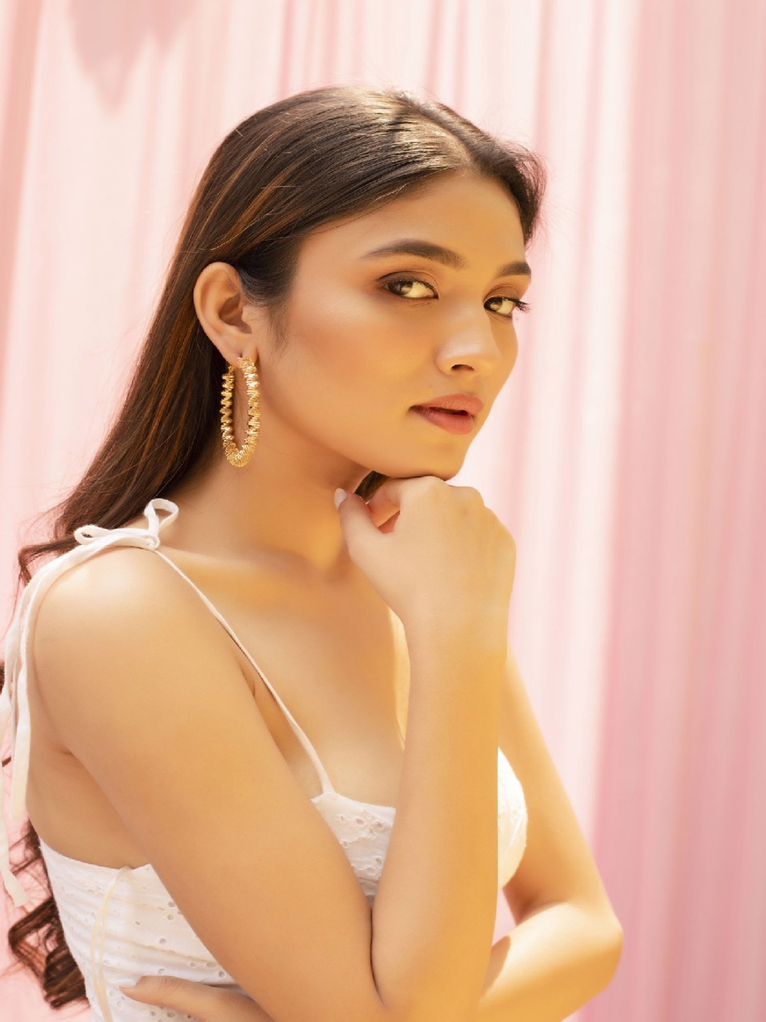 Jewelz Trendy Round Hoop Earrings for Girls & Women