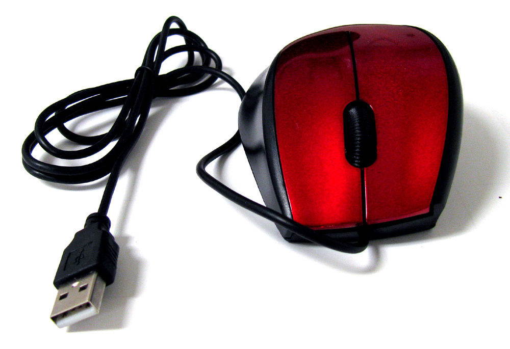 New 3D OPTICAL SCROLL WHEEL RED MOUSE MICE for PC/LAPTOP/DESKTOP