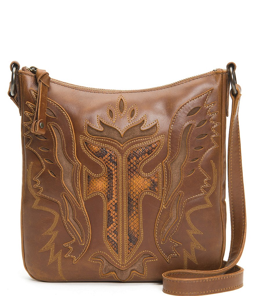 Frye Melissa Firebird Stitch Detail Swingpack Bag