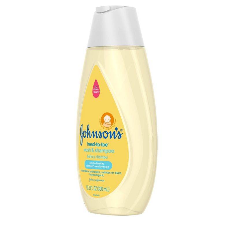 Johnson's Head-To-Toe Baby Wash and Shampoo - 10.2 fl oz