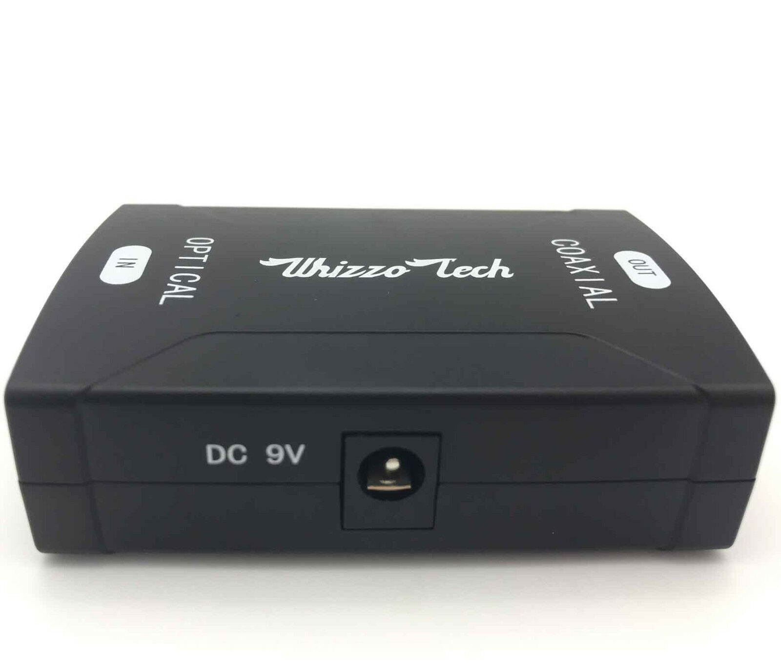 TOSlink Optical to Coax S/PDIF Coaxial Digital Audio Converter Dolby Digital DTS