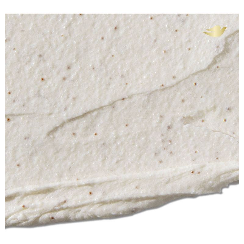 Dove Crushed Macadamia & Rice Milk Exfoliating Body Polish Scrub - 10.5oz