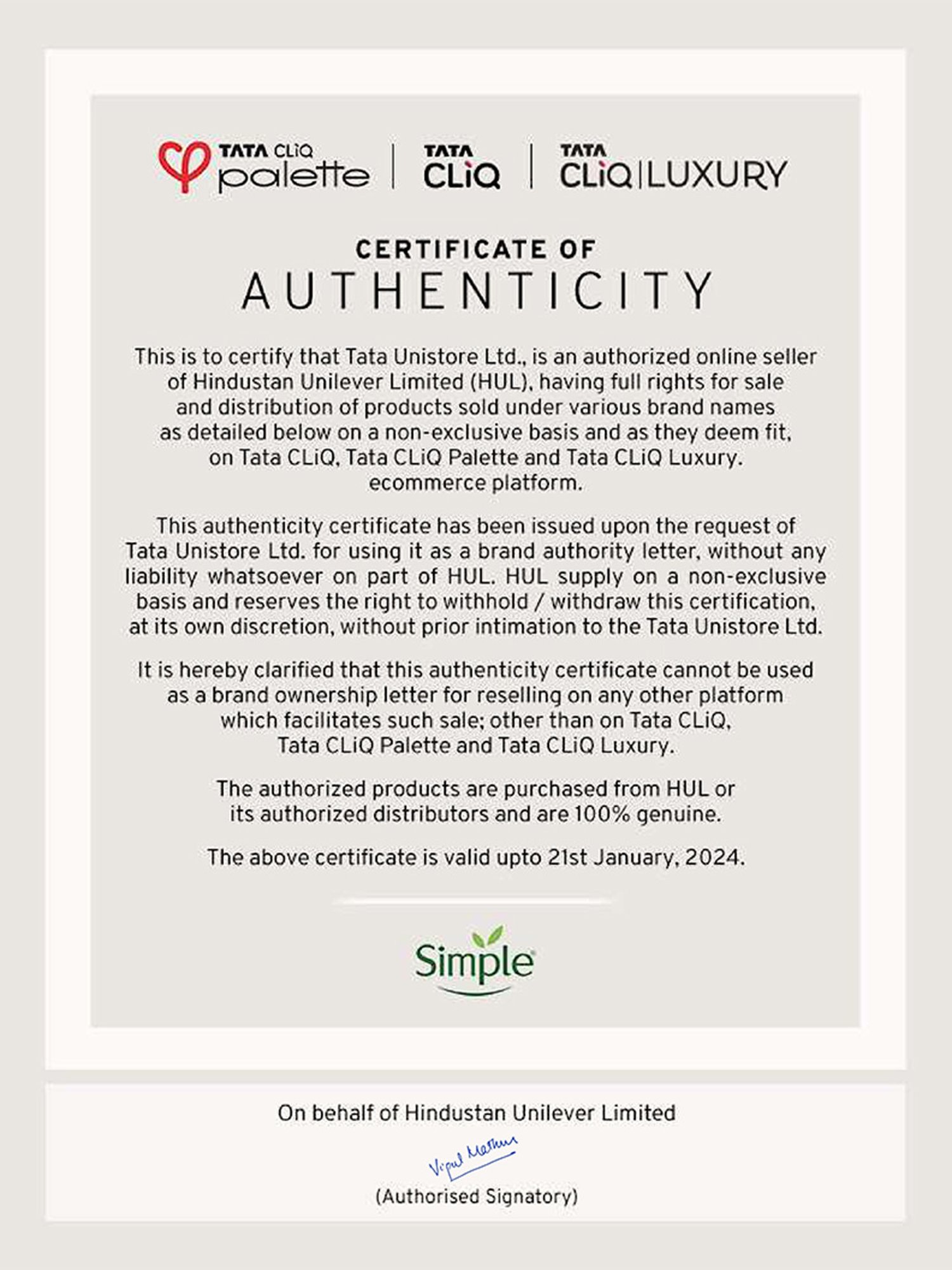 Simple Protect 'N' Glow Vitamin C Moisturising Glow Gel - 50 gm