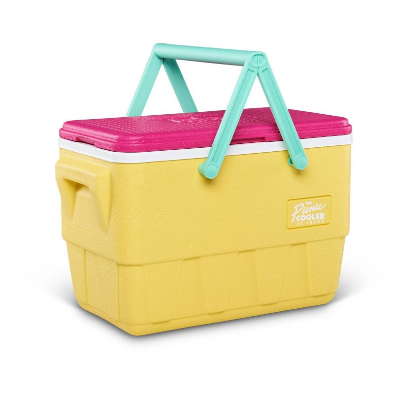 Igloo Picnic Basket Retro 25qt Cooler - Sunshine Yellow