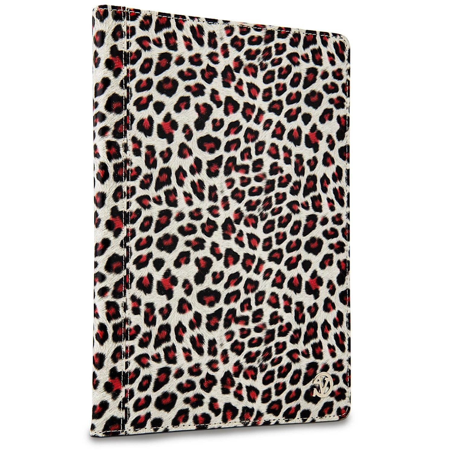 Mary Portfolio Lightweight Hard Cover Case (Leopard) For Apple iPad Air 2 [New iPad Air]