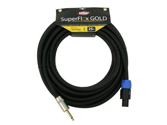 SuperFlex GOLD SFS-25NQ Premium Speaker Cable 25'