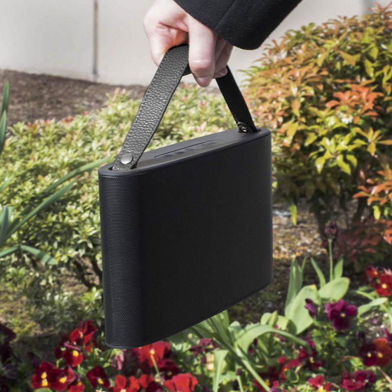 Cipe Handbag-Style Bluetooth Wireless Speaker & Powerbank, Pearl