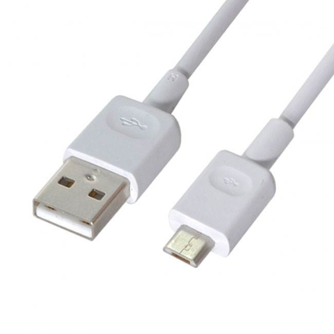 Xiwai White Micro USB 5Pin to USB 2.0 Male Data Cable 1.0m for Tablet & Cell Phone & Camera