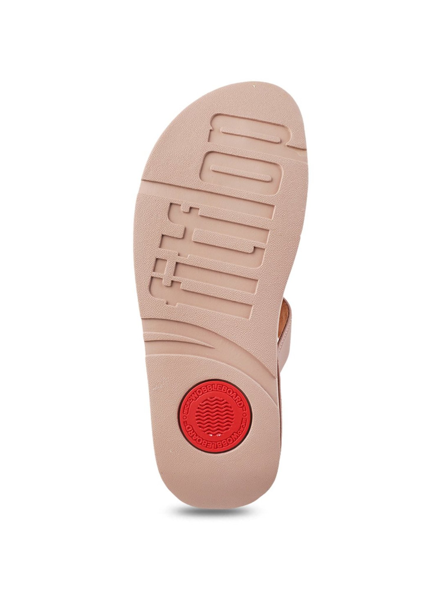 FitFlop Women's Beige Thong Wedges