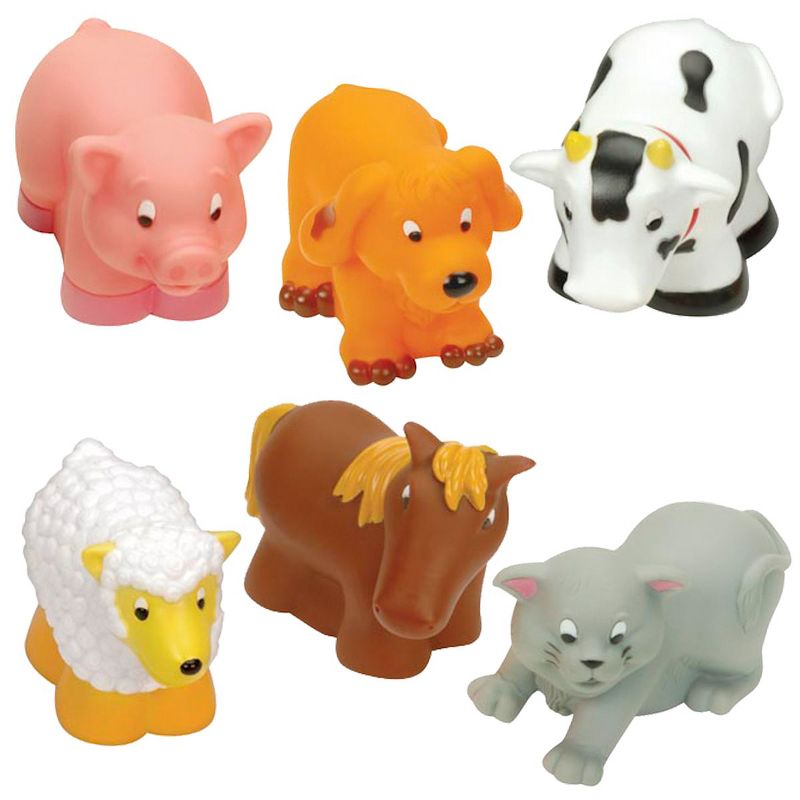 Battat My Bath Buddies Squeeze Toys  - Set of 17