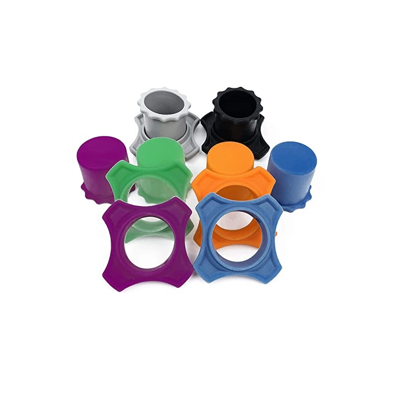 6 Sets Shakeproof Wireless Handheld Microphone Anti-rolling Mic Protection Silicone Ring & Bottom Rod Sleeve Holder Set for KTV Device, Multi-Colored(Total 12Pcs)