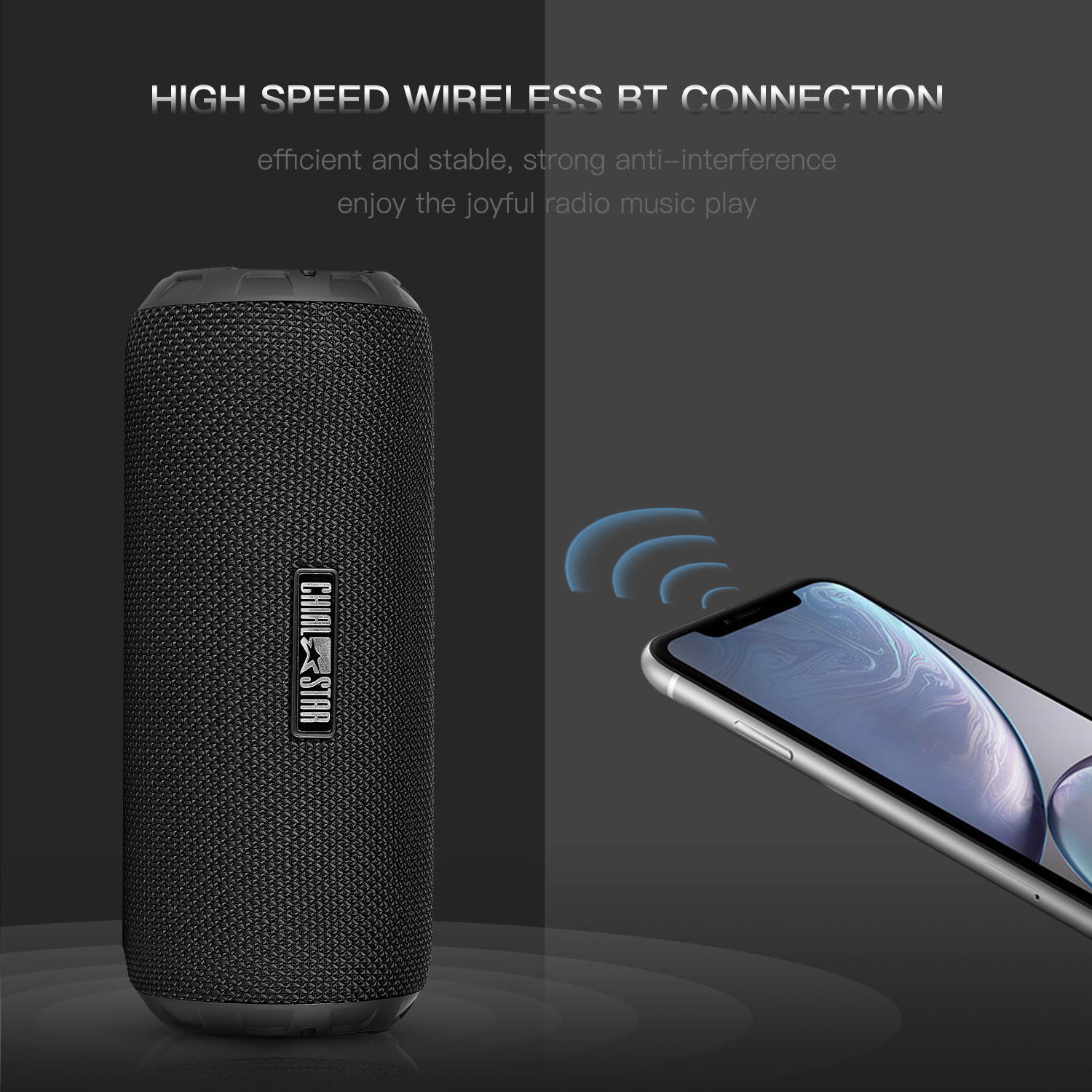 Waterproof Bluetooth Speaker 12W Portabl Wireless Speakers Super Bass Audio With Mic for Outdoor Travelling Motorcycle Party Yoga Sport Bycling Climbing