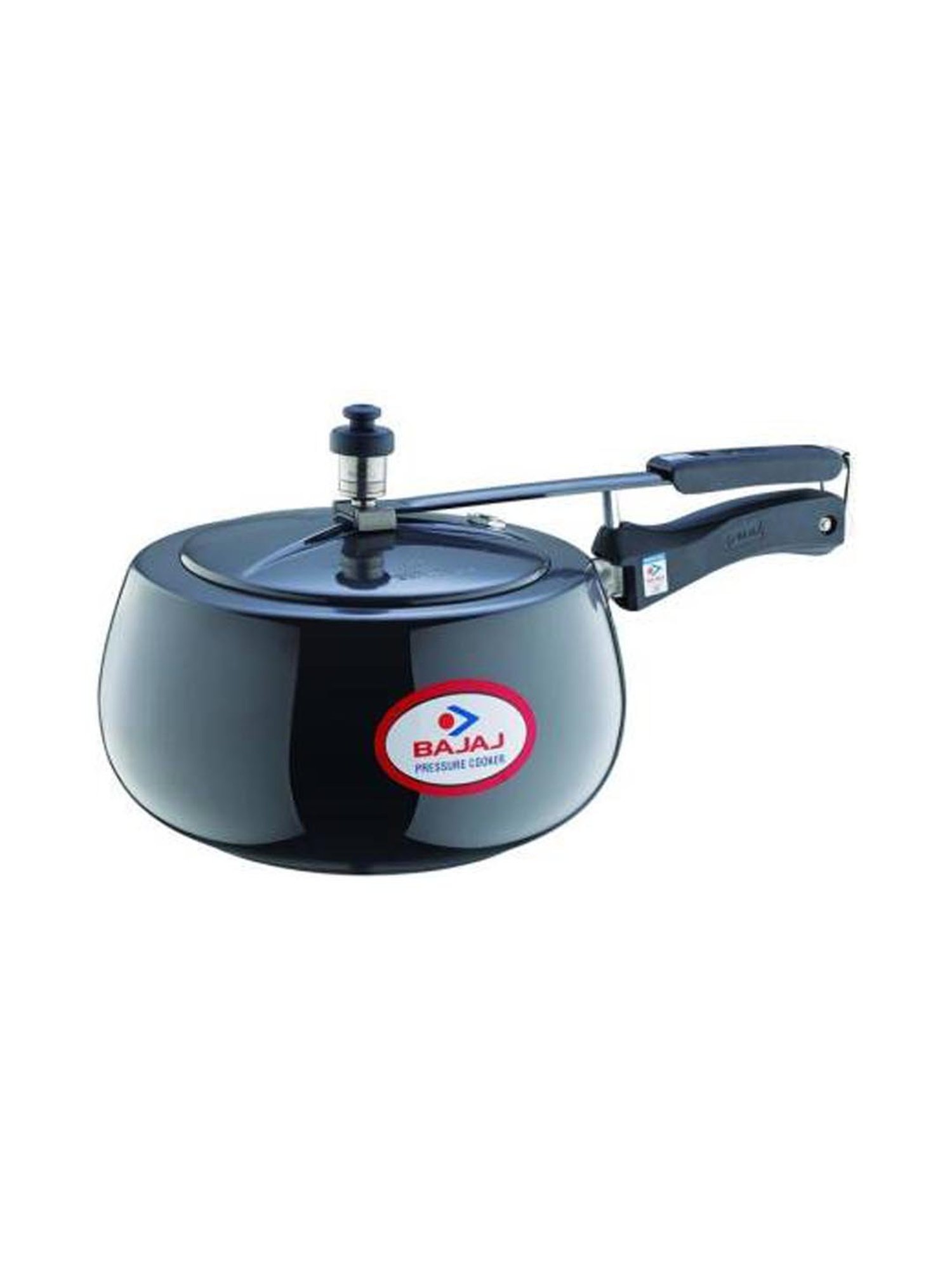 Bajaj PCX 63HD Black Aluminium 3 Ltr Pressure Cooker (ISI Certified) - Set of 1