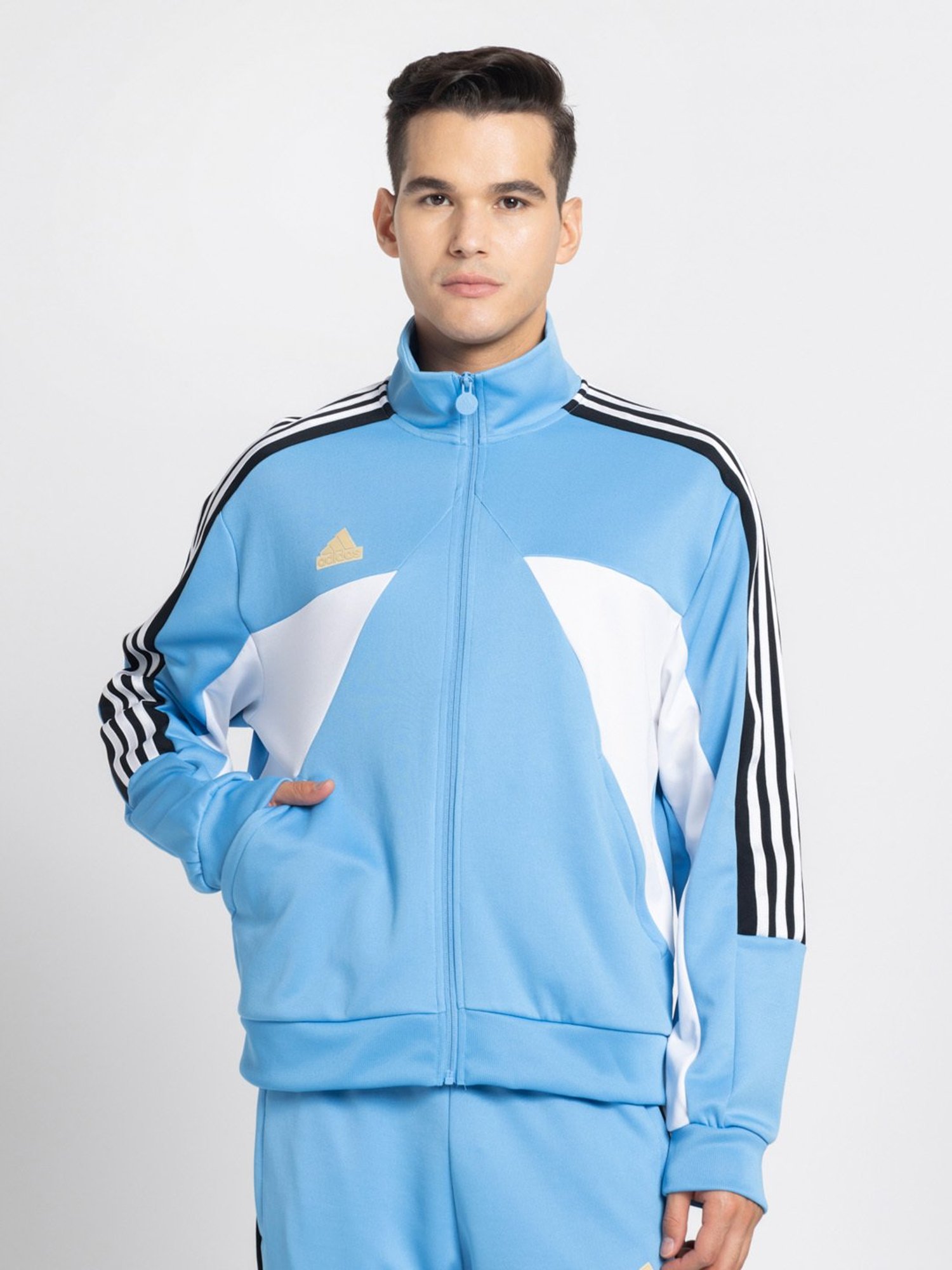 Vimal Jonney Light Mud Cotton Regular Fit Tracksuit