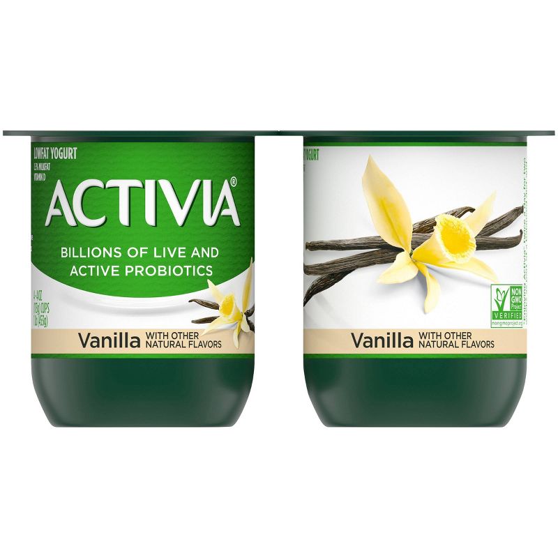 Dannon Activia Vanilla Probiotic Yogurt - 4oz