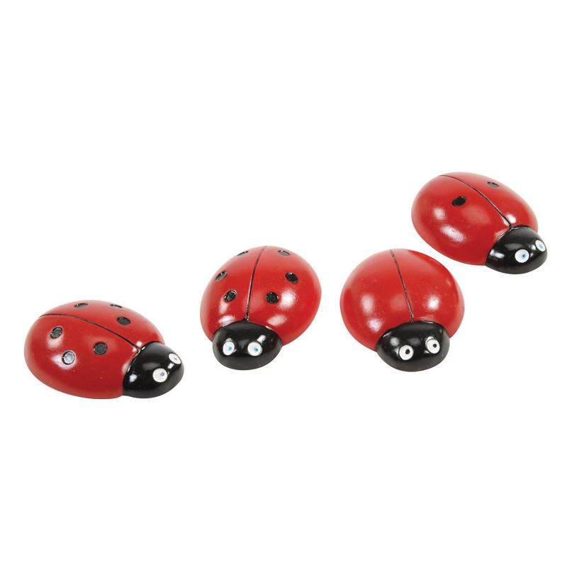 Yellow Door Ladybug Stones  - Set of 22