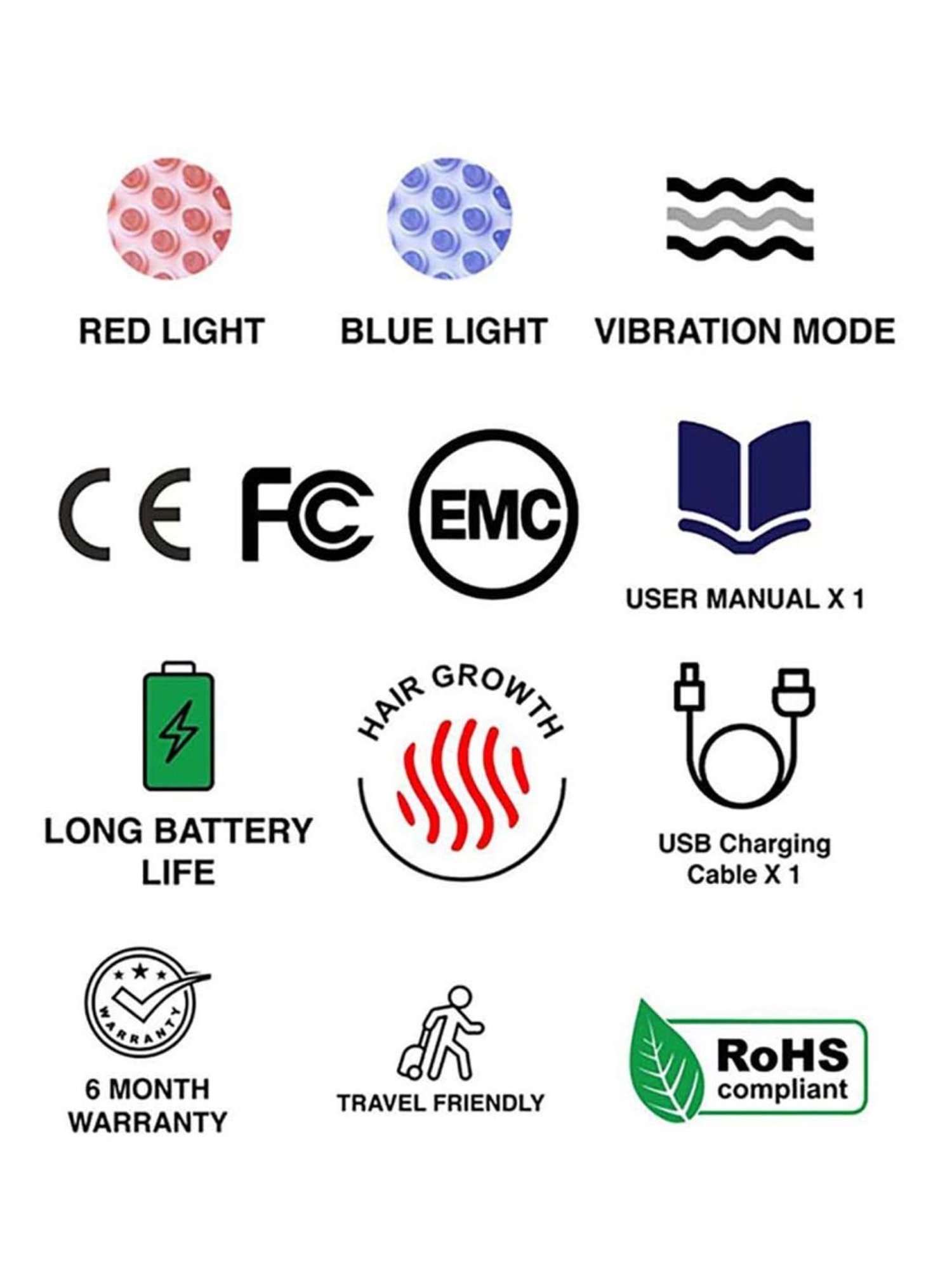 WINSTON Manual Hair Scalp Massager for Hair Growth & Head Massage