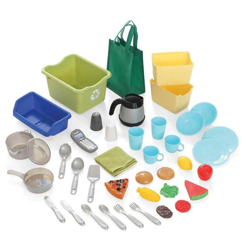 Step2 Heart of the Home Pretend Play Kitchen Set with Real Sounds & Accessories
