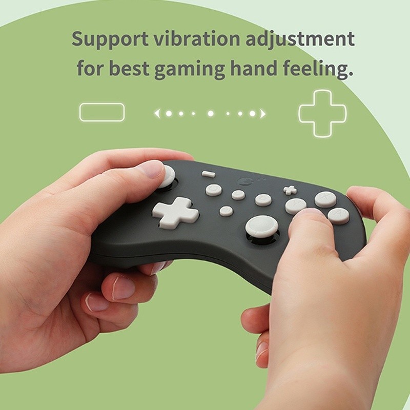Gulikit NS19 Dual Vibration Motor Automatic Burst Function Wireless Bluetooth Gamepad For Switch / Android Phone / iOS / PC