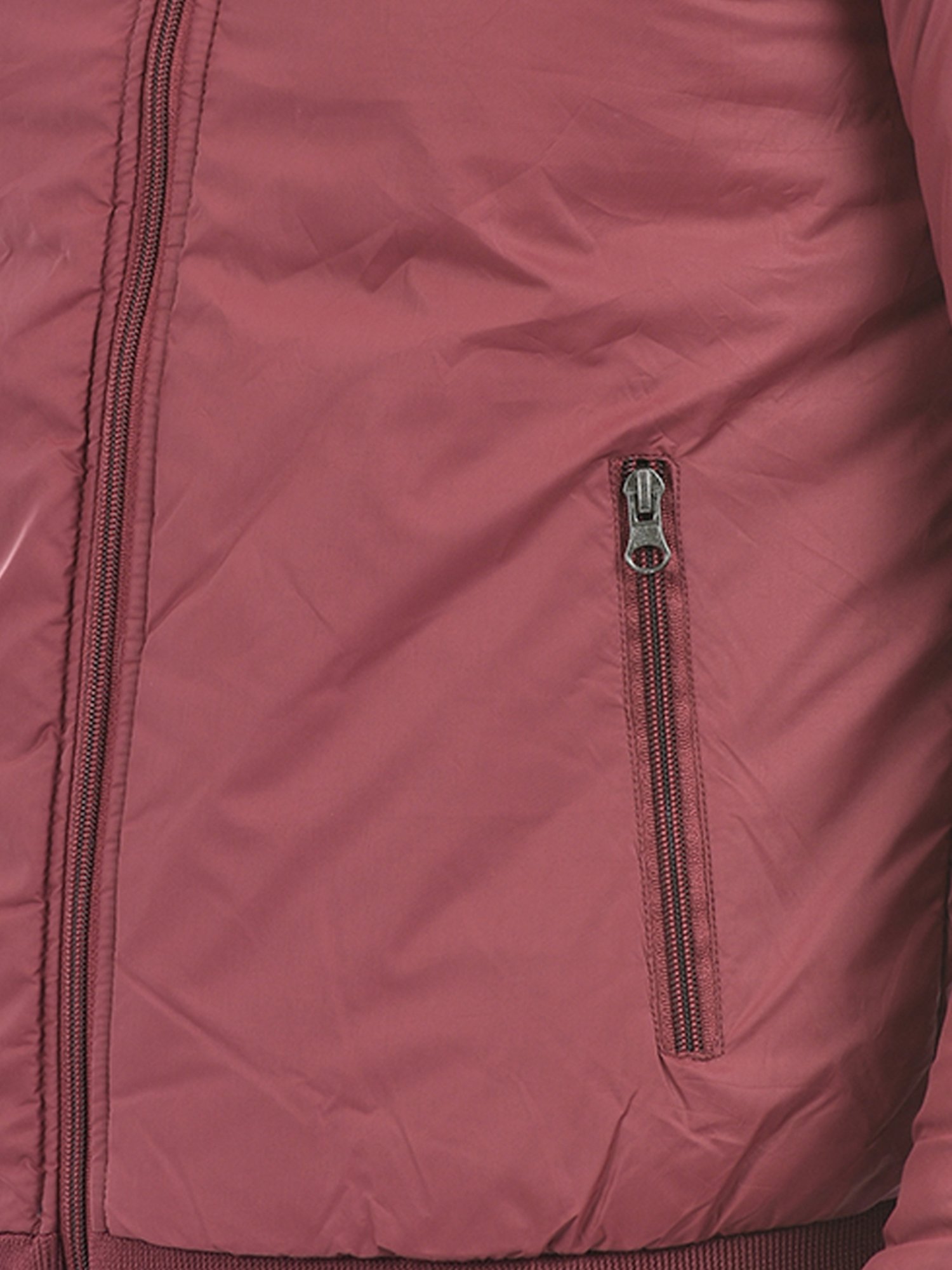 Hummel Blue Regular Fit Solid Jacket