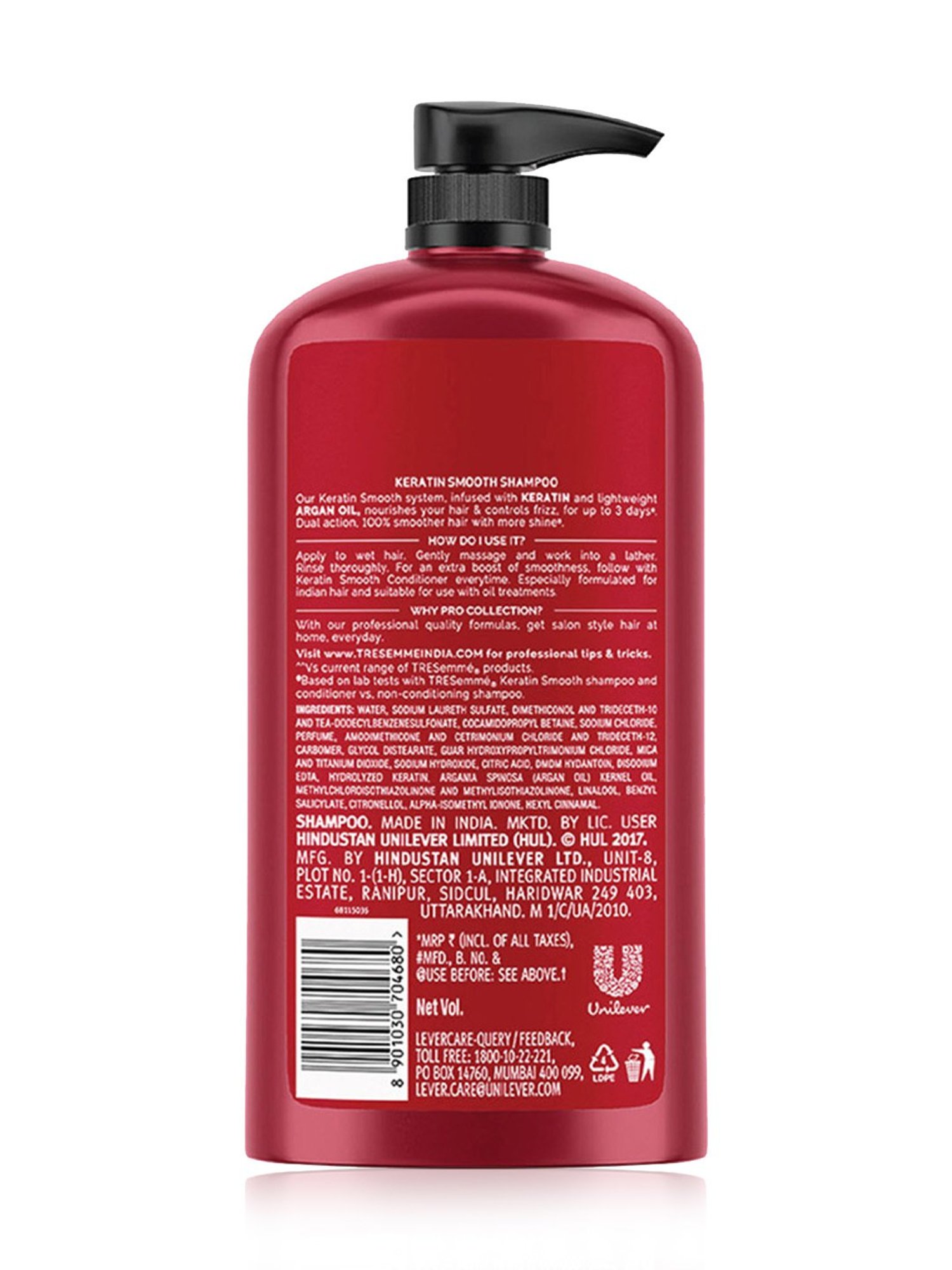 Tresemme Keratin Smooth Shampoo - 1000 ml