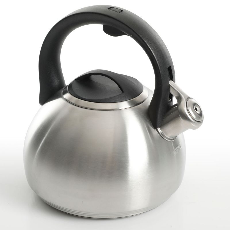 Bonjour Round Glass Teapot with Flavor Lock Infuser (34 oz)
