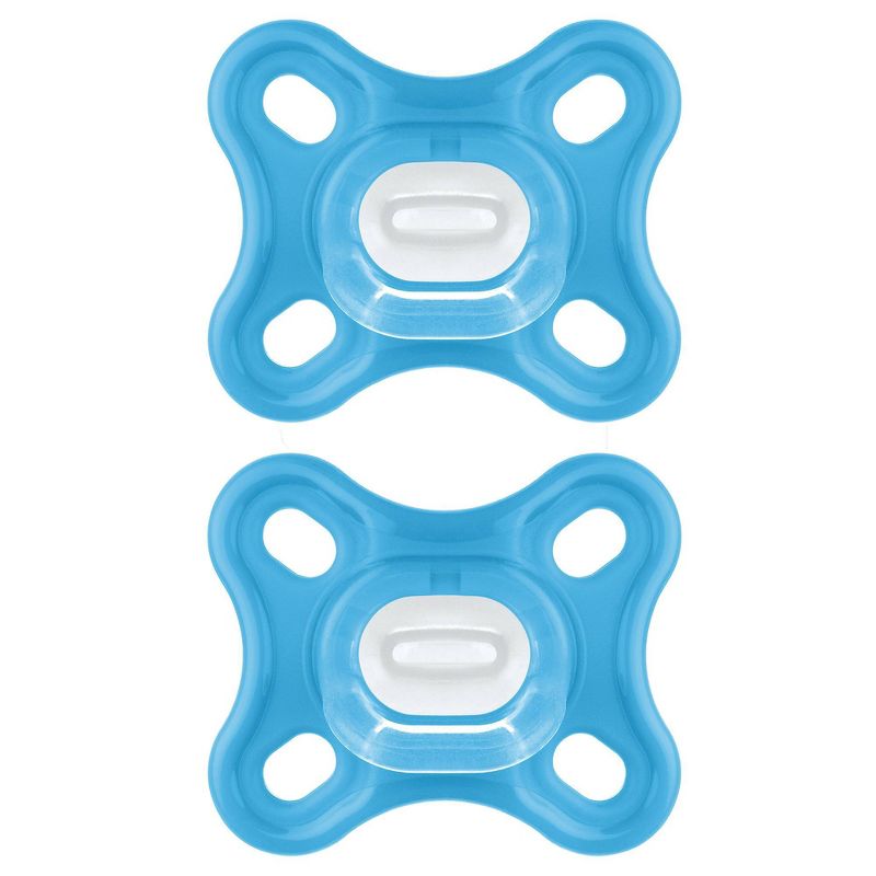 MAM Comfort 2pk Pacifier 0-4 Months - Blue