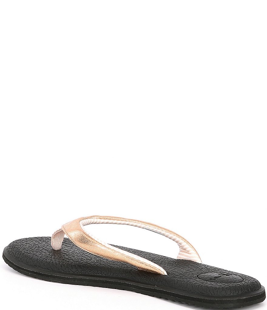 Sanuk Yoga Chakra Metallic Thong Sandals