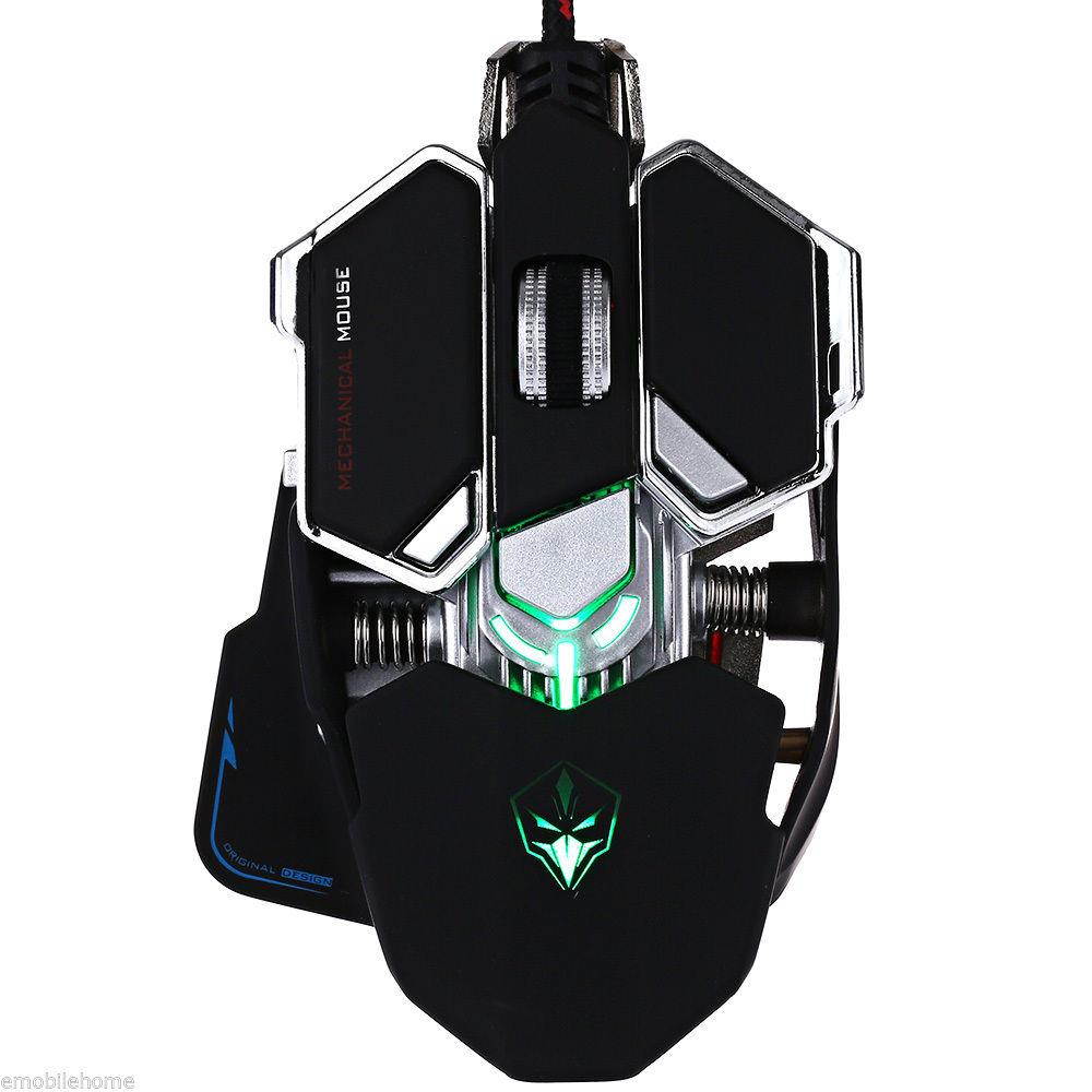 G10 4000 DPI Professional Optical/Mechanical Wired Gaming Mouse 10 Buttons