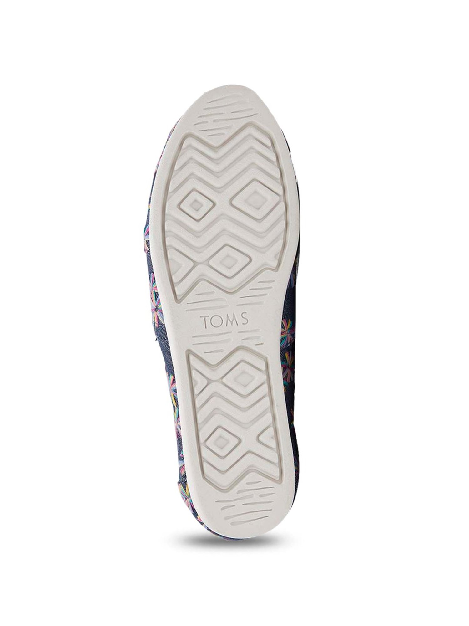 TOMS Women's Navy Espadrille Shoes