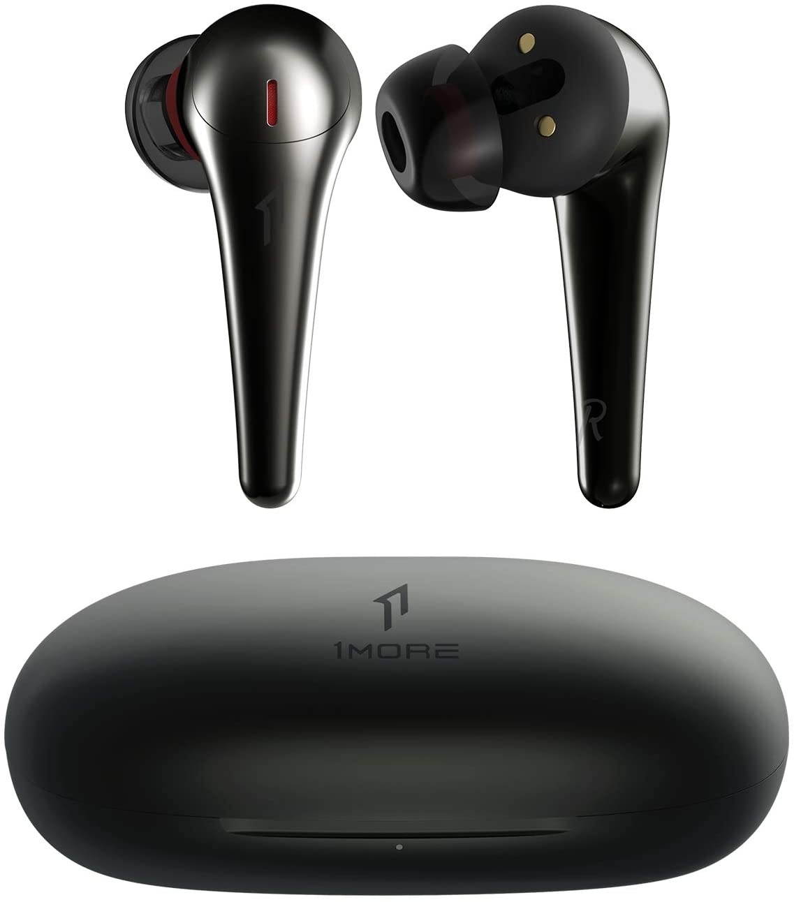 [2021CES] 1MORE ComfoBuds Pro True Wireless Earbuds, Active Noise Cancelling Earphone with 5 Adaptive Modes, Deep Bass, Bluetooth 5.0, 6 Mics for Calls, Fast Charge, Auto Pause, 28H Playtime White