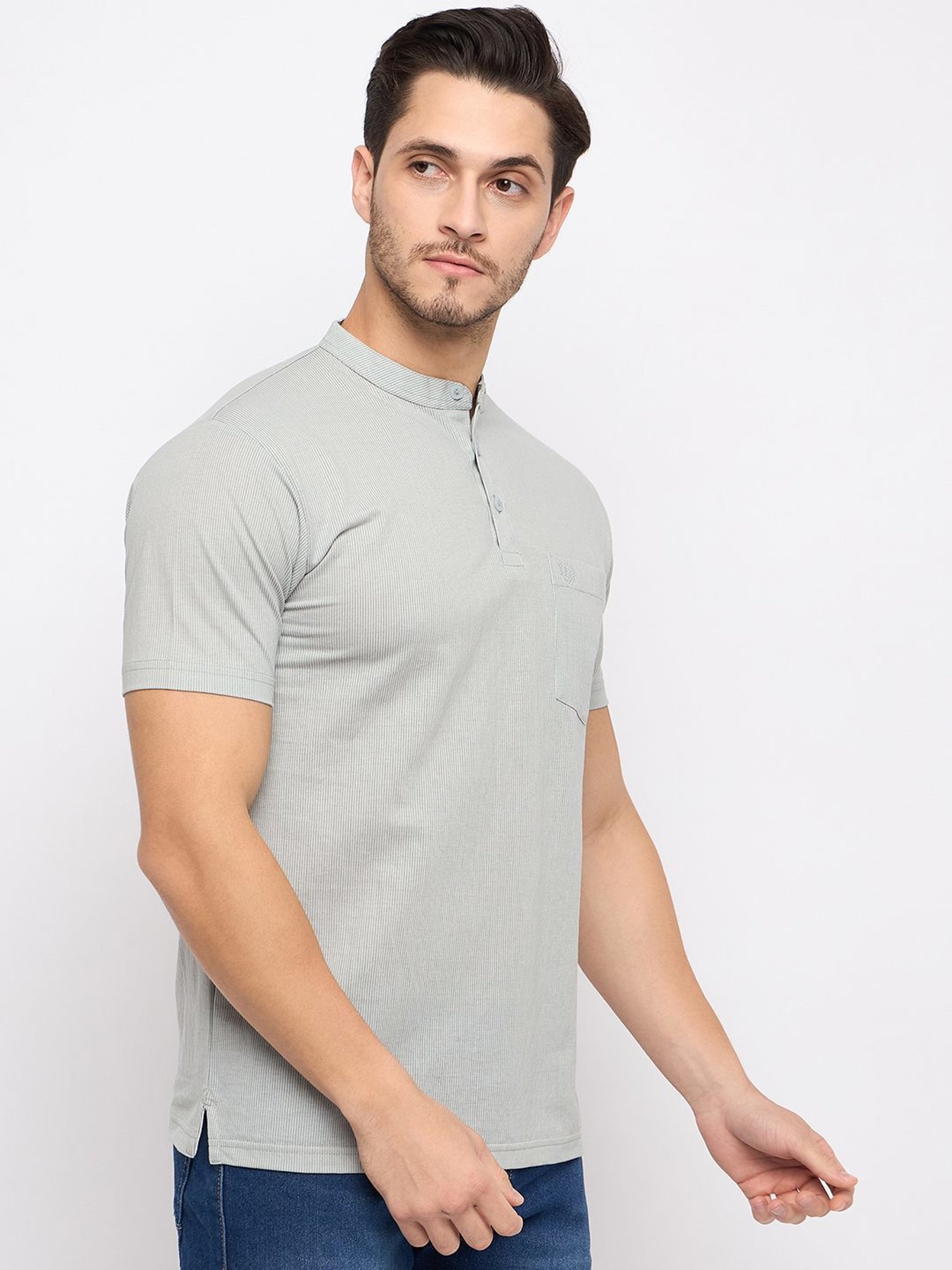 Duke Grey Regular Fit T-Shirt